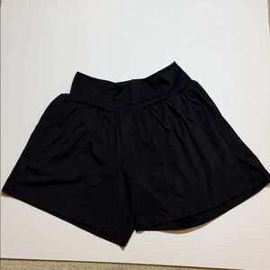 HALARA Super High Waisted 2-in-1 Cool Touch Yoga Shorts 7" with Pockets